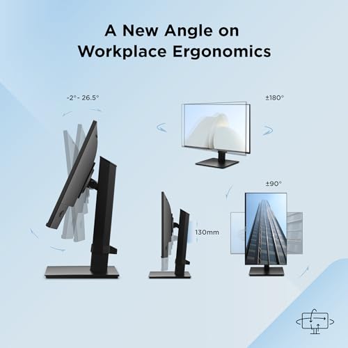 ViewSonic VA2448-MHJ 24 Inch 1080p Monitor, IPS Display with 120Hz for Smooth Home and Office Viewing, Eye Care Technology, Advanced Ergonomics, HDMI, and VGA Inputs - size: 24-Inch Ergonomic