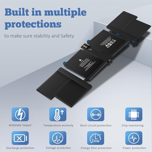 TREE.NB A2485 A2527 Laptop Battery for Apple MacBook Pro 16 inch A2485 (Late 2021) EMC3651, EMC3651 MK1E3LL/A MK183LL/A MK1F3LL/A MK193LL/A MK1H3LL/A MK1A3LL/A - size: 11.97x3.58x0.33inch A2527