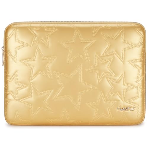 14 inch Laptop Sleeve Case for 14" MacBook Pro M5 Pro/Max (2026), Surface Laptop Studio 2, ThinkBook 14 Gen 8, IdeaPad 3i, Inspiron 14, 14.5" XPS 14, HP ThinkPad Notebook Bag Cover, Gold - color: Gold, size: 14 inch / Macbook 14