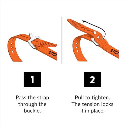 Voile Straps - 20" Aluminum Buckle Cyan - color: Cyan