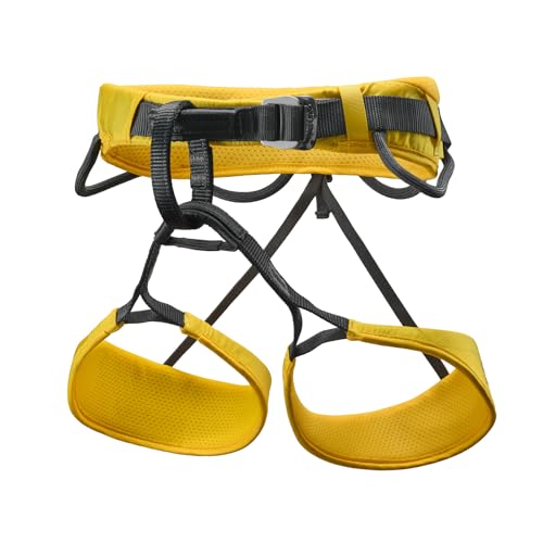KAILAS Airo Rock Climbing Harness Men Roofing Harnesses Rescue Mountaineering Safety Belt Women Comfortable Lightweight - color: Yellow, size: Small