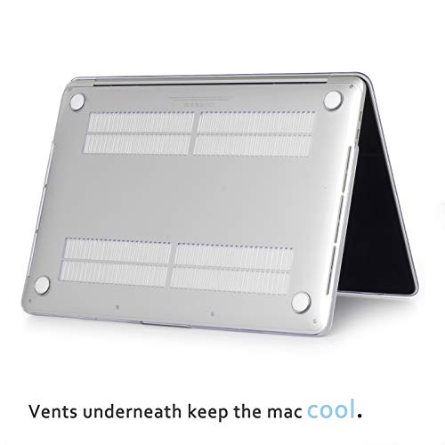 Case for MacBook Pro 14-inch Laptop M5 M4 M3 M2 M1 A3427 A3426 A3434 A3112 A3185 A3401 A2918 A2992 A2779 A2442 2026-2021 Release, Hard Shell&Keyboard Cover&Screen Protector&Webcam Cover, Green Plants - color: Green Clear