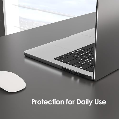 ProElife 21-Pcs Anti Dust Dirt Plug for MacBook Pro 14, Pink, Black, Clear | Protective Laptop Silicone Anti Dirt Protective Cover, Durable & Reusable, Custom Fit Design, Easy to Apply and Clean - color: Black/Clear/Pink