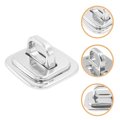 4pcs Zinc Alloy Laptop Security Anchor Base Plate for Keyed Cable Locks, Universal Compatibility with External Security Lock, for Study and Travel
