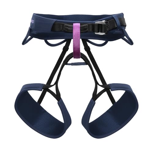 KAILAS Airo Rock Climbing Harness Men Roofing Harnesses Rescue Mountaineering Safety Belt Women Comfortable Lightweight - color: Navy Blue, size: Small