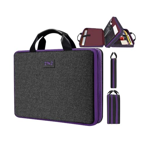 Slim Expandable Laptop Case 15.6 Inch Sleeve Upgraded Protective Durable Recycled Carrying Case Compatible with MacBook 15" & 16" and Most 15" 15.6" 16" Notebook,BK01PU01 - color: Bk01pu01, size: 15.6"