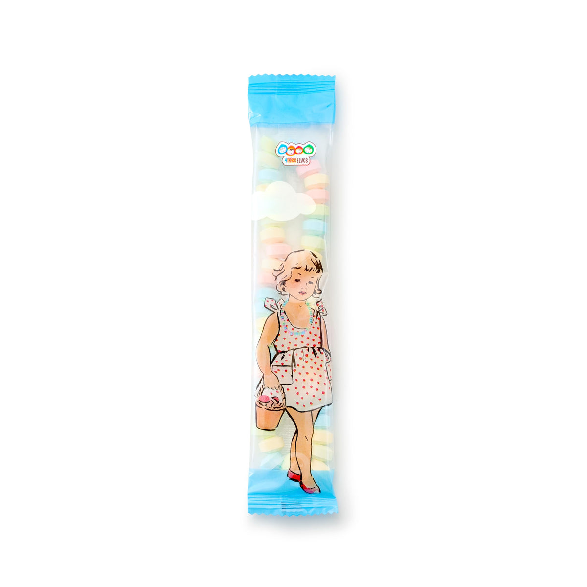 4YoreElves 80 Candy Necklaces – Nostalgic Pastel Candy Jewelry for Party Favors & Goodie Bags