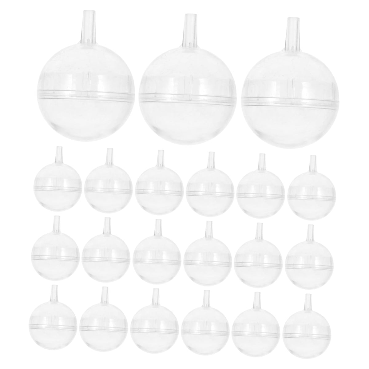 OFFIGAM 40Pcs Transparent Chocolate Ball Cup Bases for Candy Bouquets Practical and Decorative Candy Packaging for Valentine Day and Special Occasions