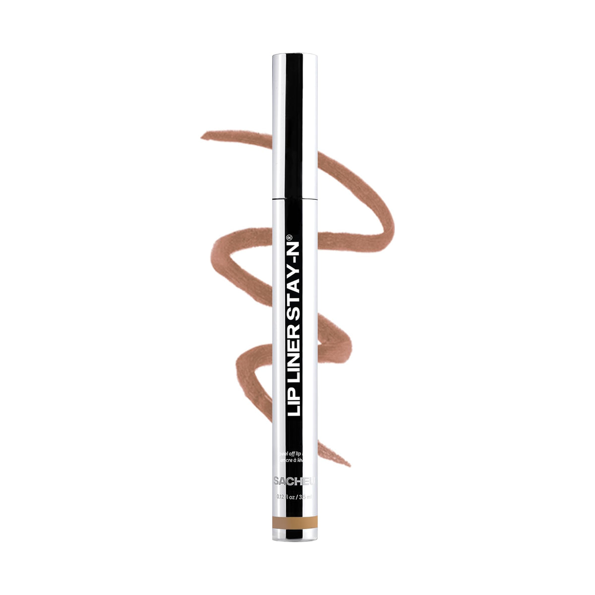 Sacheu Lip Liner STAY-N Peel Off Lip Stain, Longwear, MUAH-VE