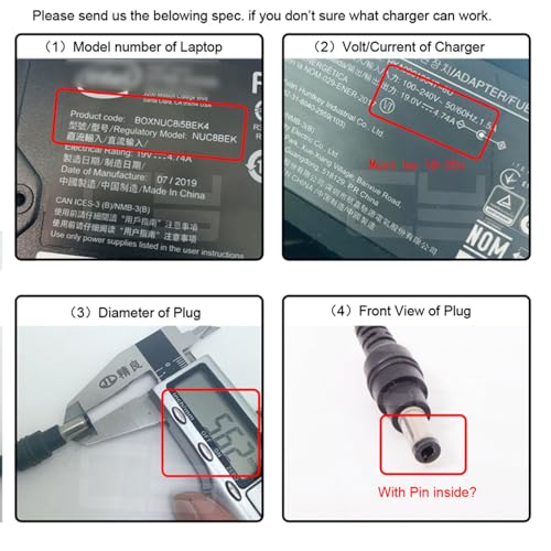 USB-C 100W 20V Input to DC 7.9 * 5.4mm PD Power 65W Output Charge Cable Support QC PD Type-C for Laptop (1.8m) - style: 7.9x5.4mm