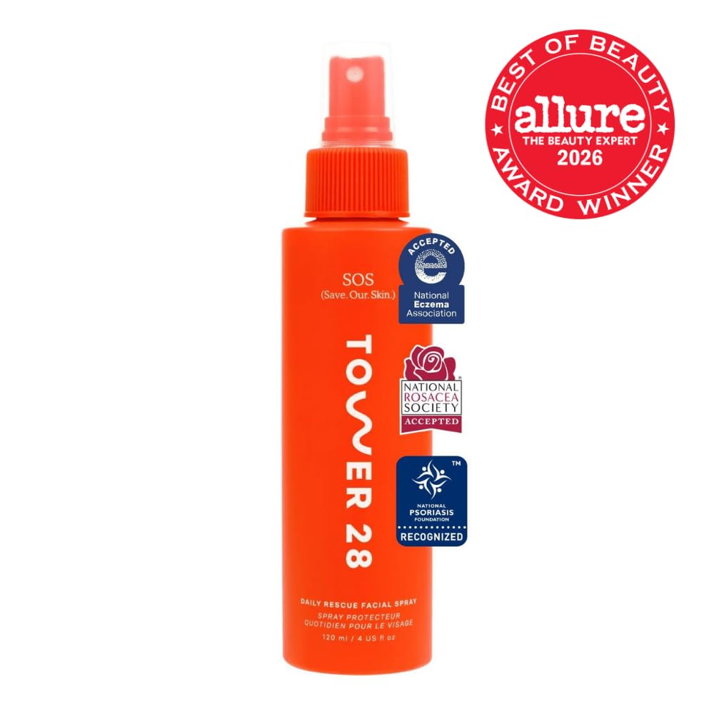 Tower 28 SOS Daily Rescue Soothing Hypochlorous Acid Spray for Face (4 oz)