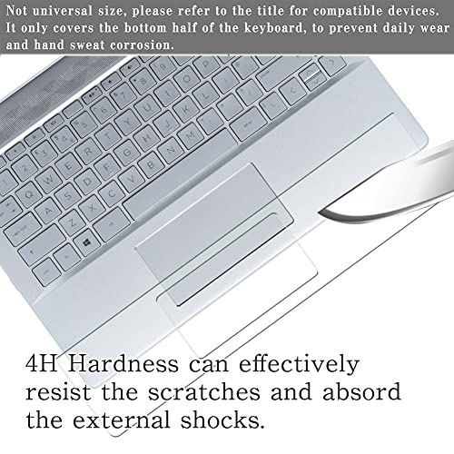 2 Pack Keyboard TouchPad Film Protector, compatible with Dell Precision 3000 3560 15.6" TPU Trackpad Guard Cover Skin (Not Tempered Glass Screen Protectors)