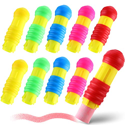 Outus 10 Pieces Railroad Chalk Holder Plastic Adjustable Chalk Clip for Teachers Students Back to School Office Classroom - size: 10 Count (Pack of 1)