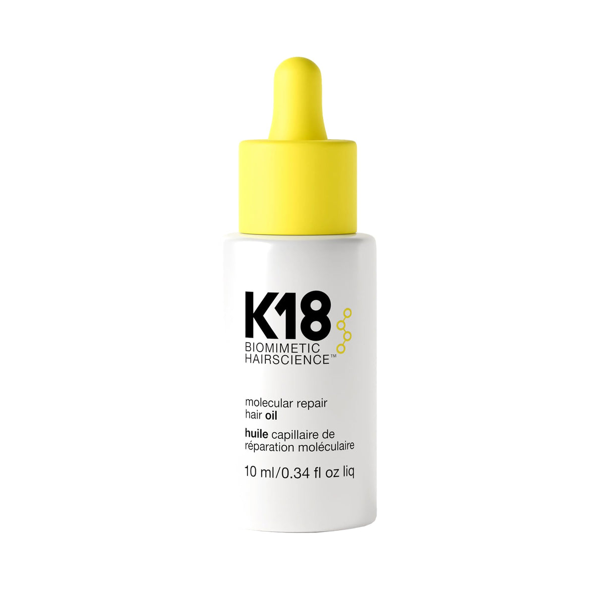 K18 Molecular Repair Hair Oil, 0.34 Fl Oz