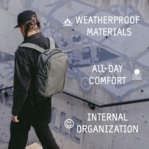 WANDRD PRVKE Zip 21L V4 Camera Backpack – Weatherproof Travel Bag with Laptop Sleeve, Expandable Rolltop and Quick Side Access - color: Black, size: 21L (Bag Only), style: Zip