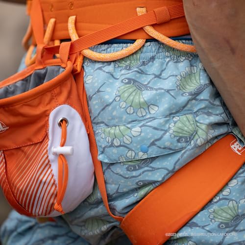 Petzl SAKAPOCHE Ergonomic Chalk Bag with Pocket - color: Black Dazzle