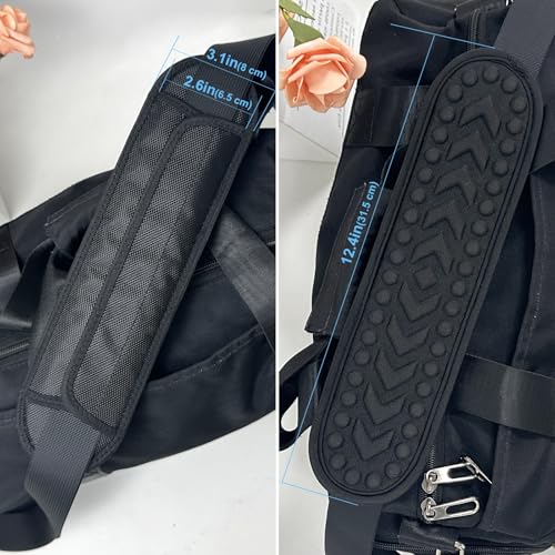 FIEIL Breathable Universal Shoulder Pad, 3D Cushion Air Backpack Strap Pads, for Shoulder Bags, Detachable Shoulder Strap Pad Pads Help Relieve Shoulder Pain(3D Air Cushion) - size: 3D Air Cushion