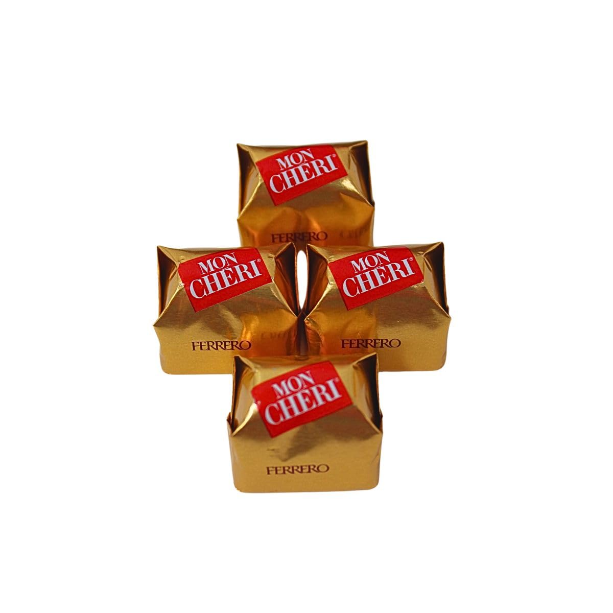 Ferrero Mon Cheri Hazelnut Chocolates 15 pieces (Single Pack) (2),133 grams