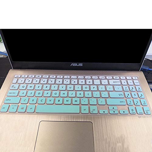 Compatible for Asus Vivobook 15 F512FA F512DA F512F F512 A512 A512FJ A512F X512F FA DA 15.6 Inch Silicone Laptop Keyboard Cover Skin,Blue - color: blue