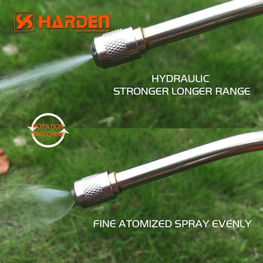 5L Heavy Duty Pressure Sprayer – Stainless Steel Rod & Brass Nozzle – Durable Garden Pump Sprayer for Lawn, Cleaning, Pesticides – Industrial Quality