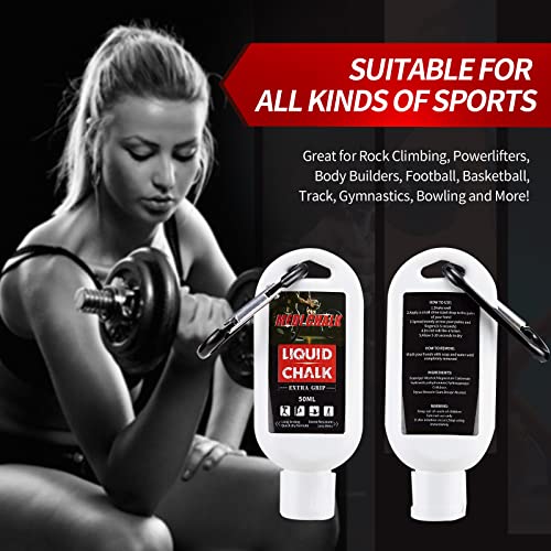 Liquid Chalk, Sports Chalk, Hand Grip Chalk,Weightlifting Chalk,Gym Chalk,Work Out Chalk for Cross Training, Powerlifting,Pole Dance - style: 250ML