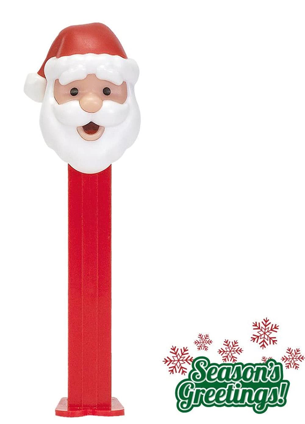 PEZ Christmas Dispensers Set - PEZ Christmas Candy Dispenser Set With Holiday Fruit Flavored Candy Refills | Santa Claus, Polar Bear, and Reindeer |