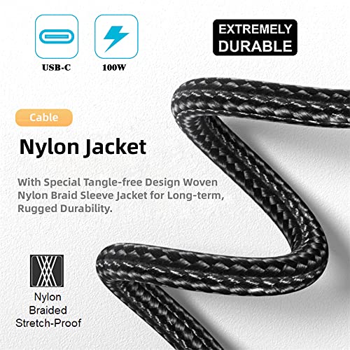USB-C 100W 20V Input to DC 7.9 * 5.4mm PD Power 65W Output Charge Cable Support QC PD Type-C for Laptop (1.8m) - style: 7.9x5.4mm