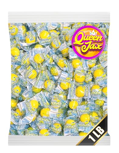 Lemonheads Candy - Lemon Candy - 1 LB Bag - Lemon Heads - Lemon Heads Large Bulk Candy - Lemonhead Candy Bulk - Lemon Hard Candy - Lemonhead Candy