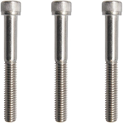 10-24 x 2-1/2 Socket Head Cap Screws, Partial Thread, Allen Socket Drive, Stainless Steel 18-8, Bright Finish, Quantity 50 Pieces By Fastenere - size: 10-24 x 2-1/2" (50 Pack)