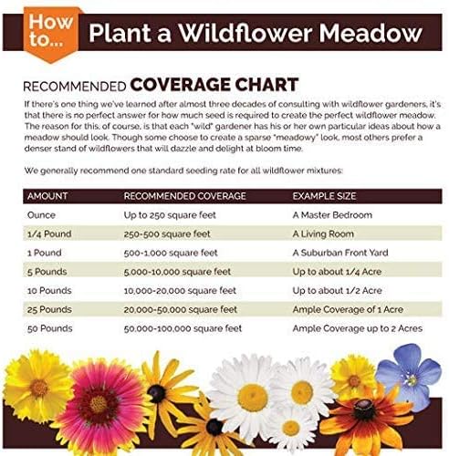 Non GMO Bulk All Perennial Wildflower Seed Mix Non GMO (50 Lbs)