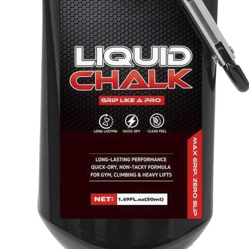 Chalk Liquid 50ml Lifting Grip Support | Rock Climbing Chalk for Men Women Powerlifters Weightlifters Athletes Gymnasts Trainers Competitors Gym Studio Bouldering