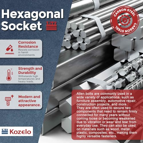 25pcs Socket Head Cap Screws - [M6-1 x 8mm] Alloy Steel Black Oxide Grade 12.9 Internal Hex Screw for 3D Printer Furniture Industrial Use, Black - size: M6-1x8mm