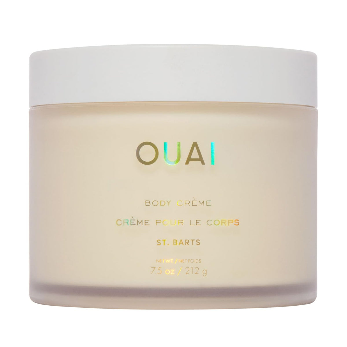 OUAI Body Cream - Hydrating Whipped Body Cream - St. Barts (7.5 oz)