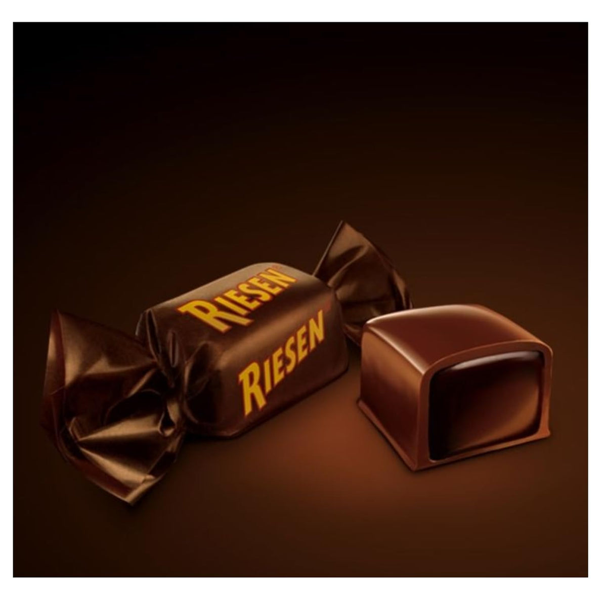 Riesen Chocolate Covered Caramels - Bulk Pack - 1 Pound bag - Delicious Classic Treats that Everyone Loves - Stock Up and Enjoy - Share with Others