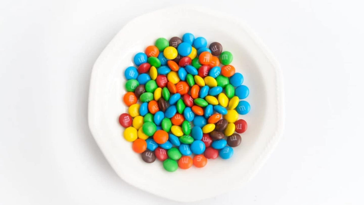 M&M's Milk Chocolate Fun Size Packets Bulk Box (Pack of 30) (Approx. 1LB)