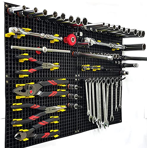 Ascend Tools Organizer Genie 1/4" Socket Holder Pegboard Accessory – Holds 1/4" Drive Sockets (50 Per Pack), Tool Storage Organizer - style: 1/4'' drive socket holders - 50 pieces