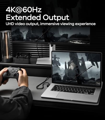 Aulumu M07 240W USB-C to USB-C Carbon Fiber Cable | USB 3.1 Gen2 10Gbps | 4K@60Hz Video Output Fast Charging | For iPhone 17/16/15 Pro Max, NVMe SSD, Galaxy S25/S24/S23 Ultra, MacBook Pro -Black 3.9FT - size: 3.9ft, style: Black - Carbon Fiber