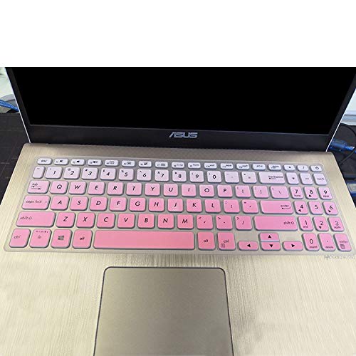 Compatible for Asus Vivobook 15 F512FA F512DA F512F F512 A512 A512FJ A512F X512F FA DA 15.6 Inch Silicone Laptop Keyboard Cover Skin,Blue - color: blue