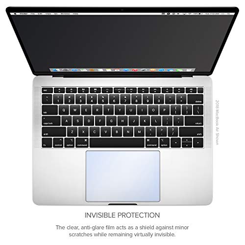 UPPERCASE GhostCover® Touch Premium Trackpad Protectors with Matte Finish, Compatible with 2025 2024 2022 M4/M3/M2 MacBook Air 13", A3240 A3113 A2681, 2 Pack, Matte Clear - size: MacBook Air 13" w/ M2/M3, (2022, 2024)