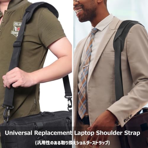 Wide Replacement Shoulder Strap Adjustable Crossbody Canvas Webbing for Messenger Bag Laptop Computer Bag - color: #1 - Green