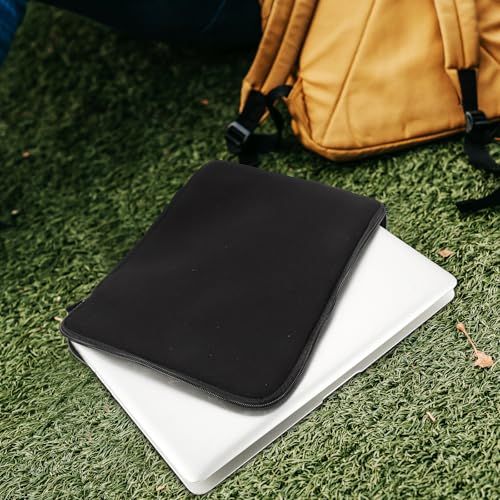 Shockproof Neoprene Tablet Protective Bag and Laptop Sleeve 13-inch Black Portable Inner Storage Case for Tablet and Notebook Users