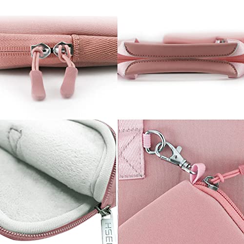 Hseok Laptop Sleeve 13 inch Case with Small Case, Compatible with MacBook Neo 13, MacBook Air Pro 13 M5/M4/M3/M2/M1, iPad Pro Air 12.9 13, XPS 13 and More, Neoprene Computer Handbag, P01K01 - color: P01k01, size: 13"