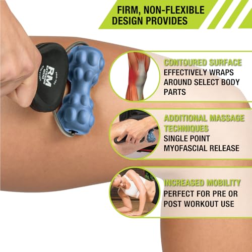 Pro-Tec Athletics Rollers, RM Extreme, RM Extreme Mini Roller, Cryosteel Ice Roller, Portable Roller, Deep Tissue Massage, Muscle Relief, Hamstring, Quadriceps, Multi-Directional, Enhance Performance