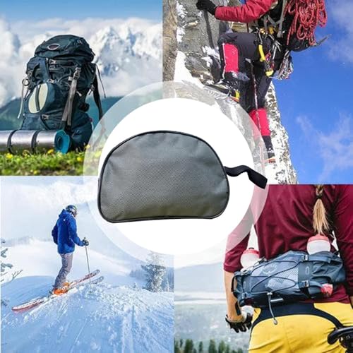 Crampon Case Crampon Holders Zipper Multipurpose Pouch | Holders Travel Zipper Bags, Travel Makeup Organizer, Ice Climbing Tools Storage Pouch for Outdoor Hiking Walking Climbing