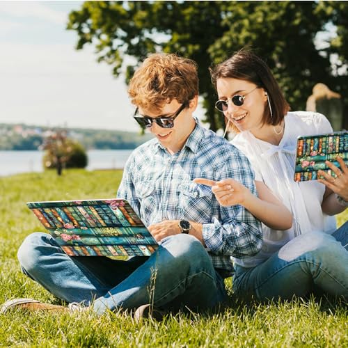 Universal Laptop Skin Sticker with 2 Wrist Pad Skins, Waterproof Scratch Resistant Vinyl Laptop Cover Decal, Cut to Fit for 11–15.6 Inch MacBook HP Dell Lenovo, Art Bookshelf - color: Art Bookshelf