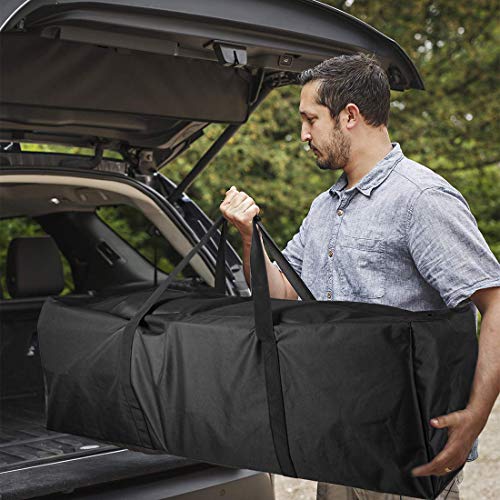 COOLBEBE 2 Pack Sports Duffle Bag - Extra Large Travel Duffel Luggage Bag | Heavy Duty Dual Zipper, 600D Polyester, Oversized Capacity, Sturdy & Water Resistant for Sports Equipment, Camping & Moving - size: 47" x 13.7" x 17.5" 2Pack
