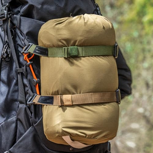 Quickly Detaches Lashing Strap Durability Outdoor Gears Attachments for Backpacks Expansion - color: Yellow