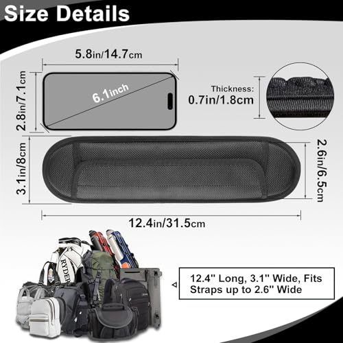 FIEIL 2 Pack Breathable Universal Shoulder Pad, 3D Cushion Air Backpack Strap Pads, for Shoulder Bags, Guitar Strap, Detachable Shoulder Strap Pad Pads Help Relieve Shoulder Pain(3D Air Cushion) - size: 2 Pack 3D Air Cushion