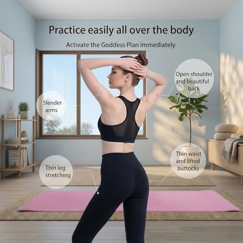 Figure 8 Resistance Band with Handles Elastic Exercise Band for Arm Back & Shoulder Workout Non-Slip 8 Shaped Resistance Band for Home Gym Yoga Pilates Stretching & Physical Therapy 3Pack - color: Blue