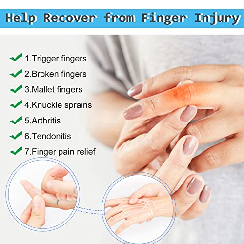 Finger Compression Sleeves, 10 Pcs | Finger Protectors Cots for Arthritis Swelling Basketball Sport, Breathable Elastic - color: Red